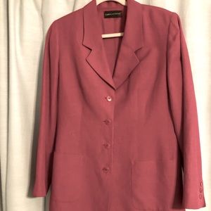 Silk blazer
